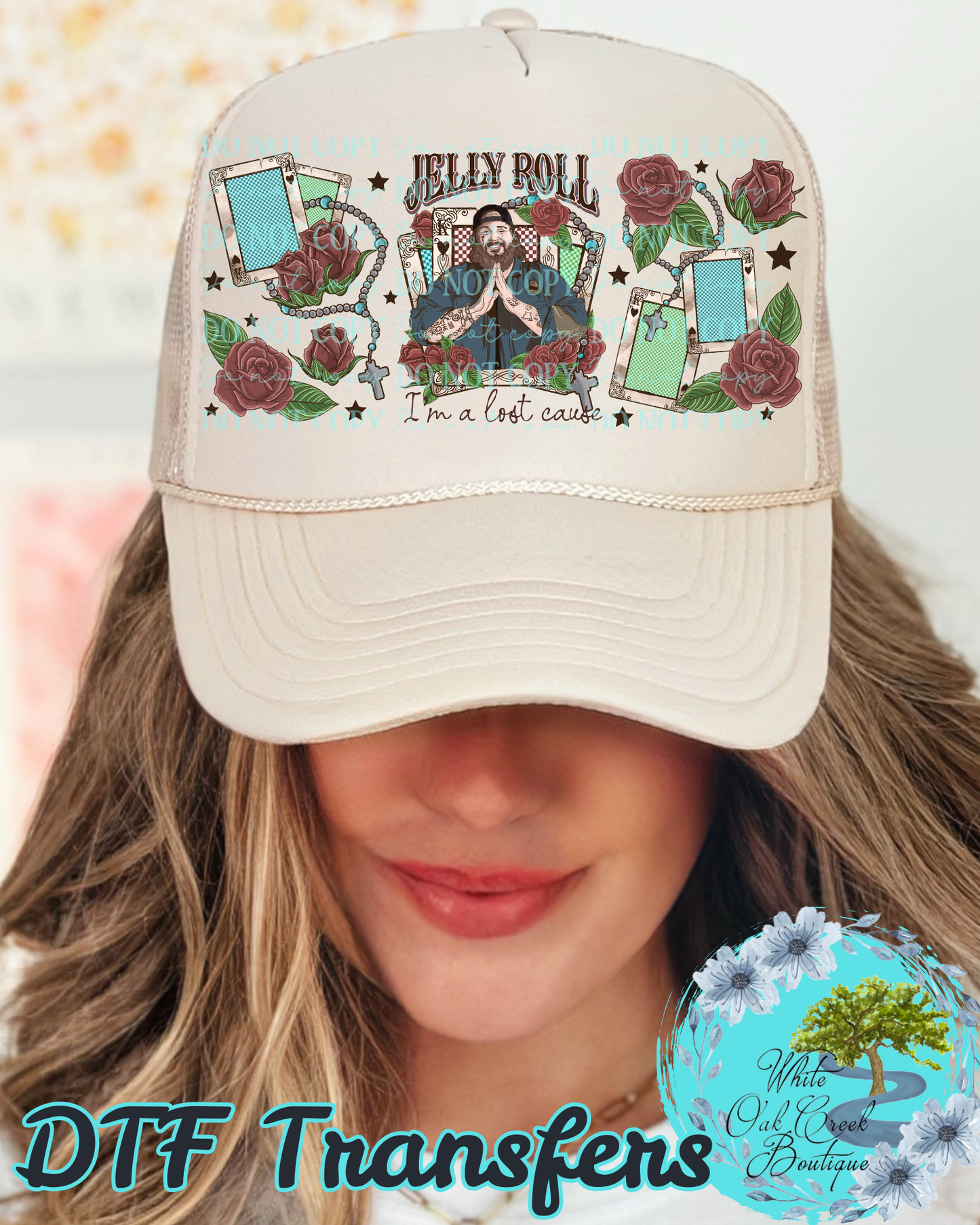 Jelly HAT DTF Transfer