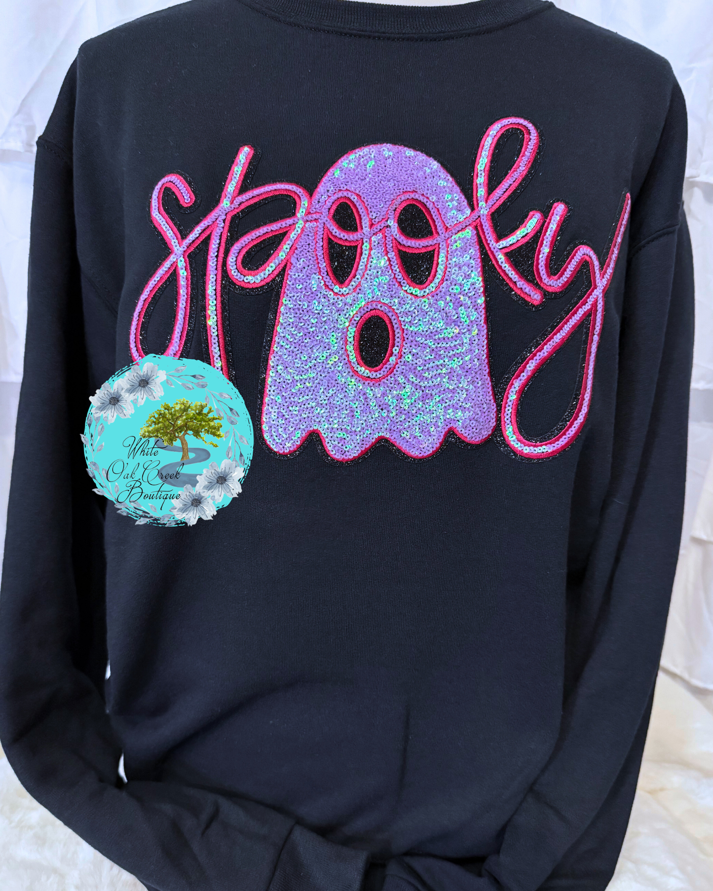 Spooky Sequin Sweatshirt