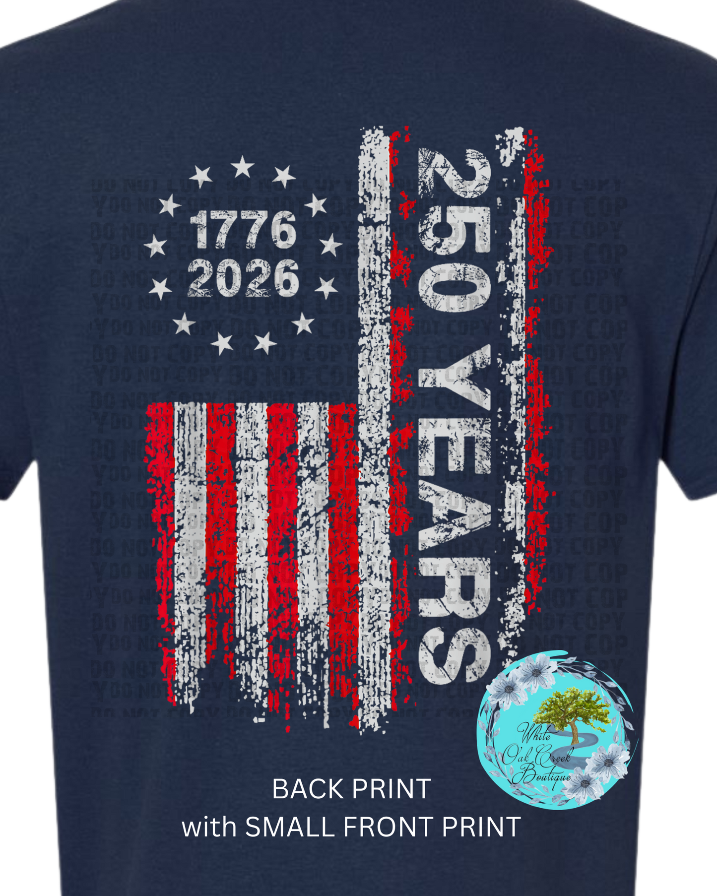 America 250 Years Celebration 4th of July T-Shirt