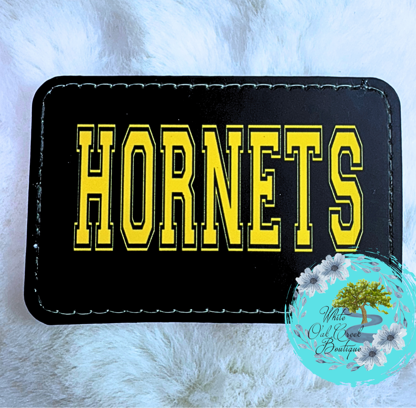 Hornets Black Hat Patch