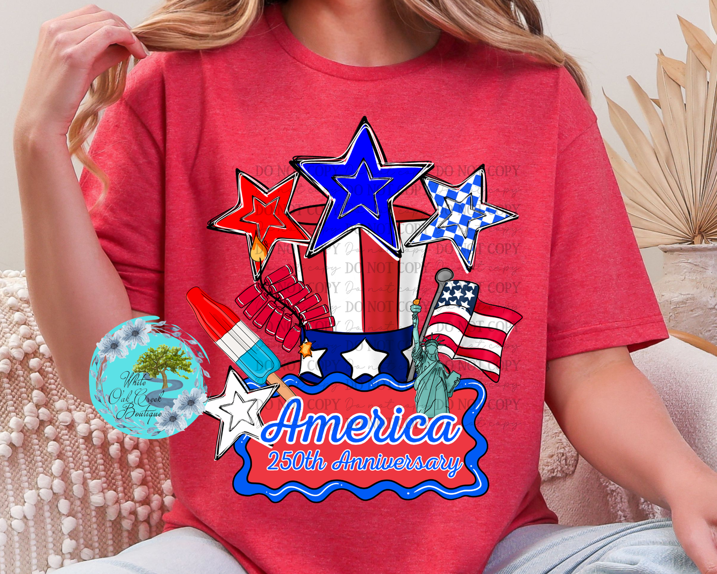 America 250th Anniversary 4th of July T-Shirt