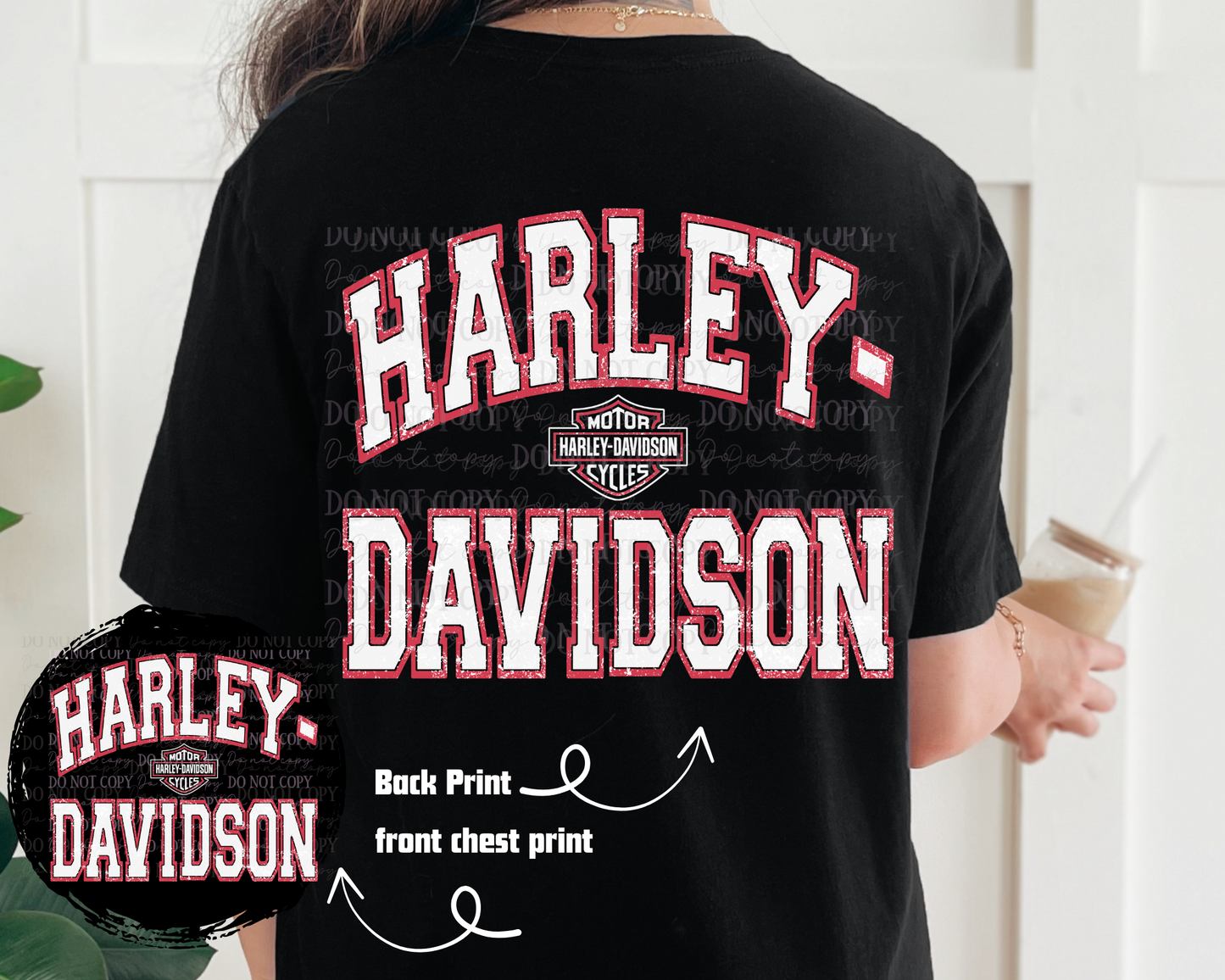 HD Block Red T-Shirt