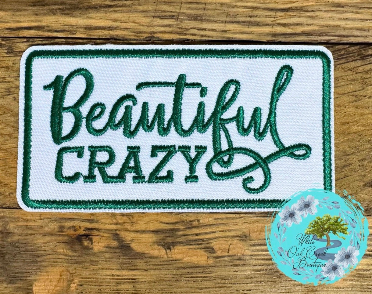 Beautiful Crazy Hat Patch