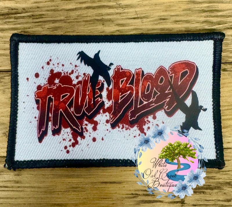 True Blood Halloween Trucker Hat Patch