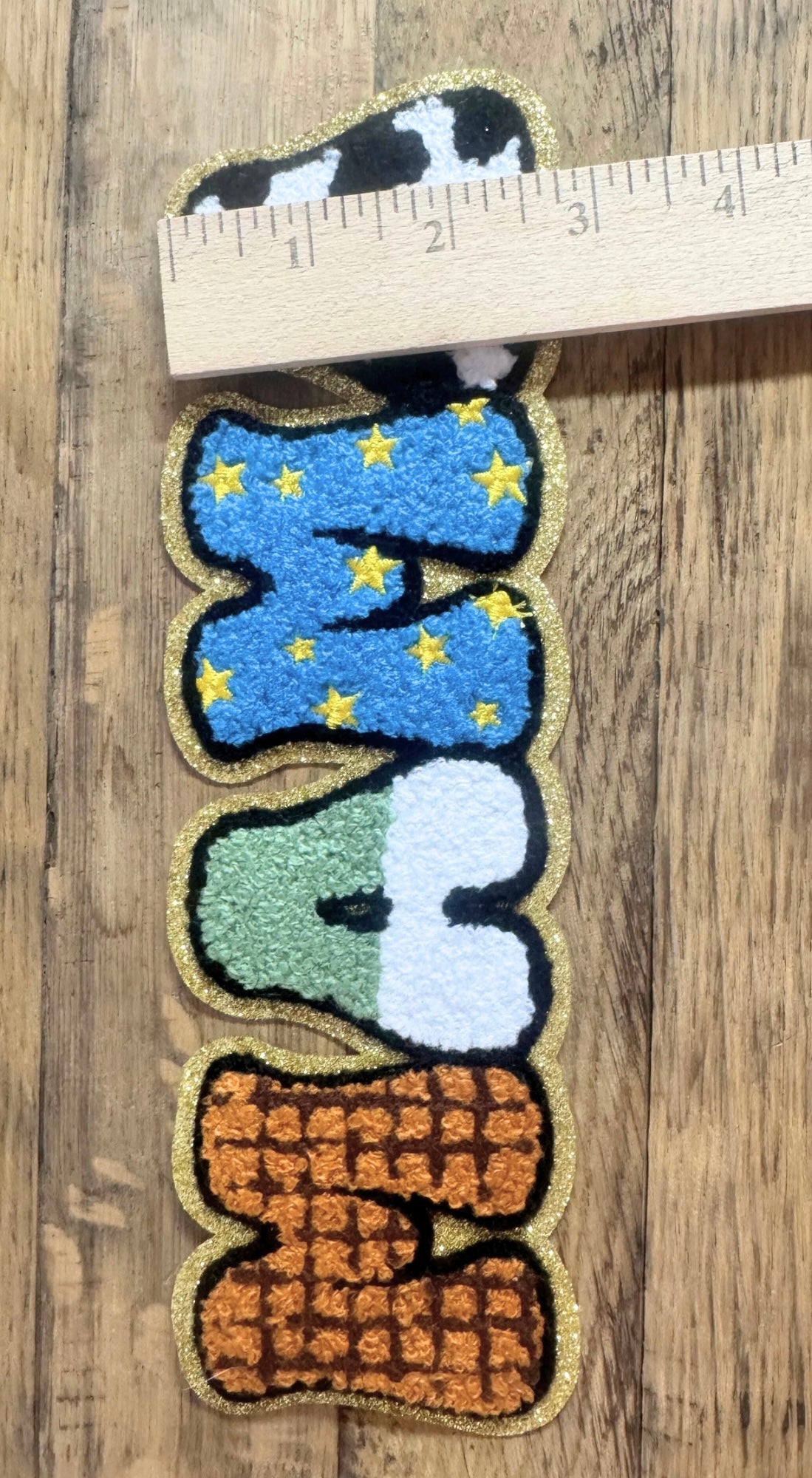 Mama Toy Story Chenille 9” Iron On Patch
