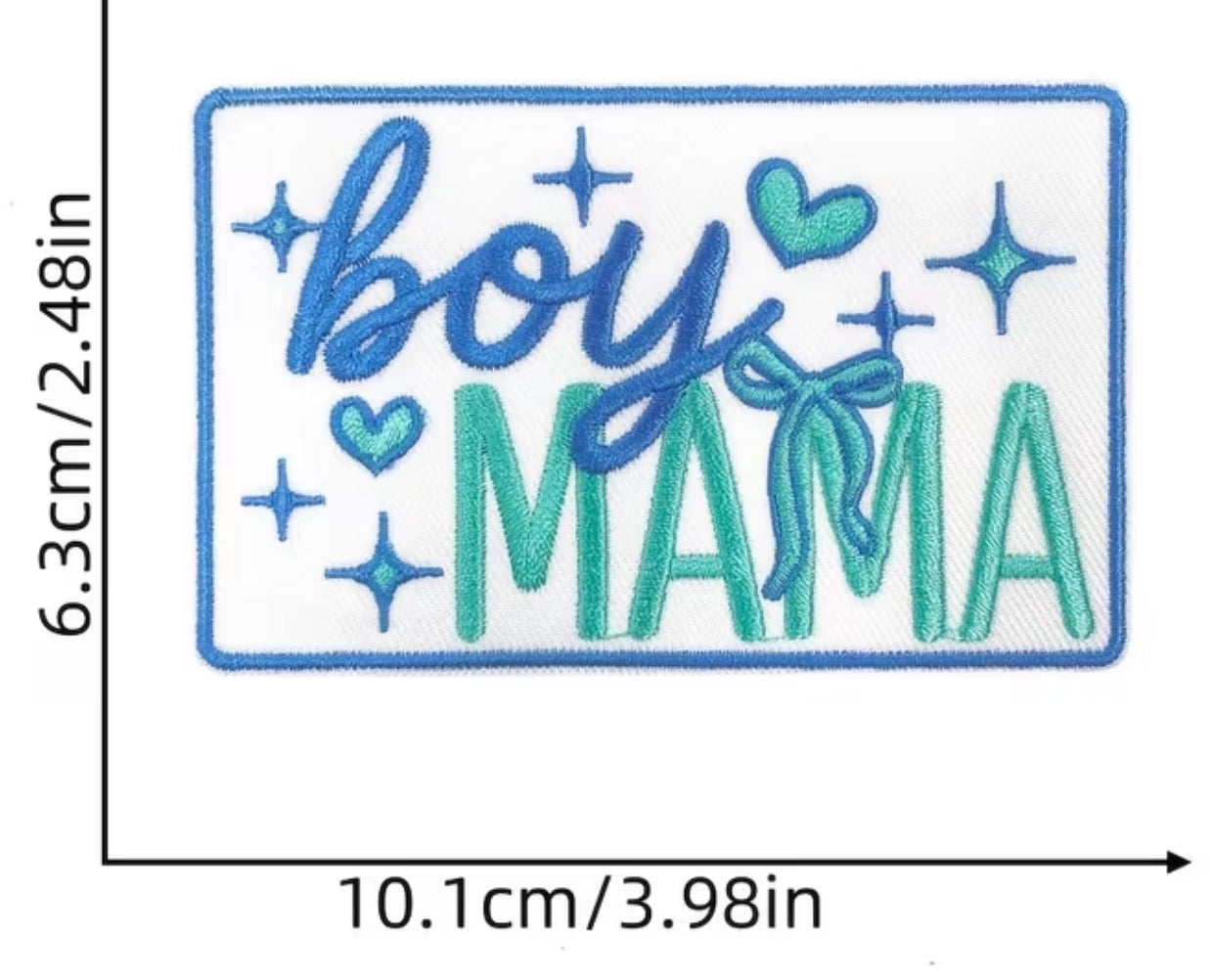 Boy Mama Hat Patch