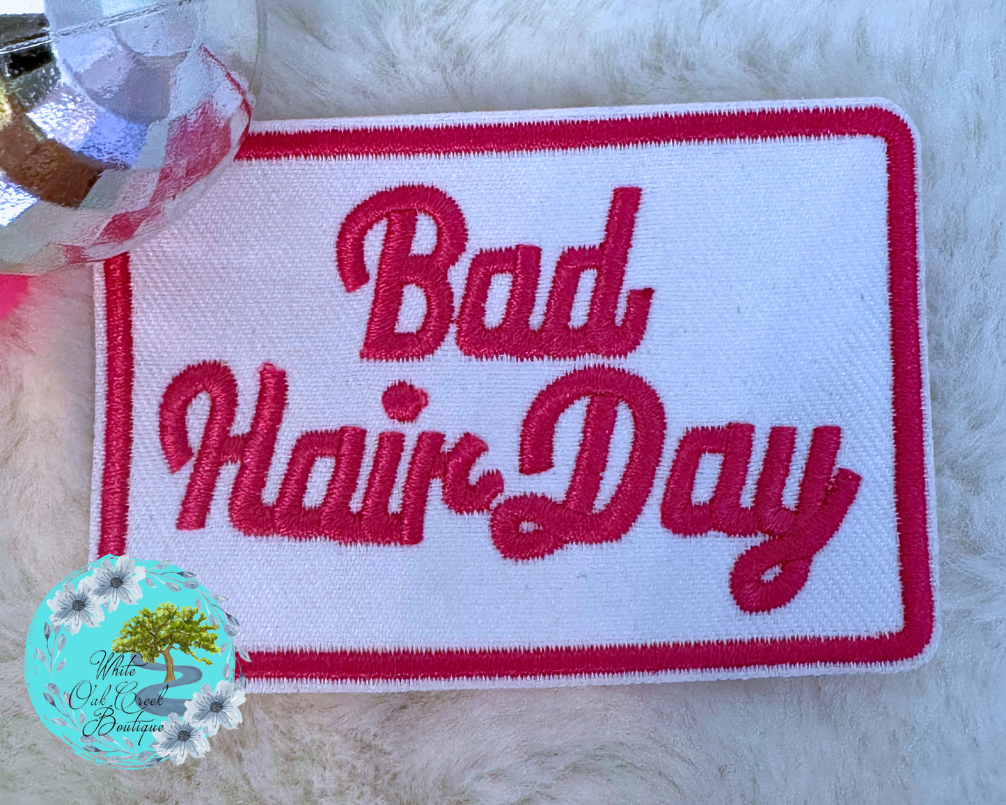 Bad Hair Day Hat Patch