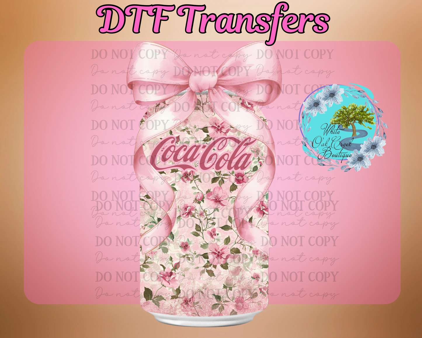 DTF Transfer Cola Coquette Bow