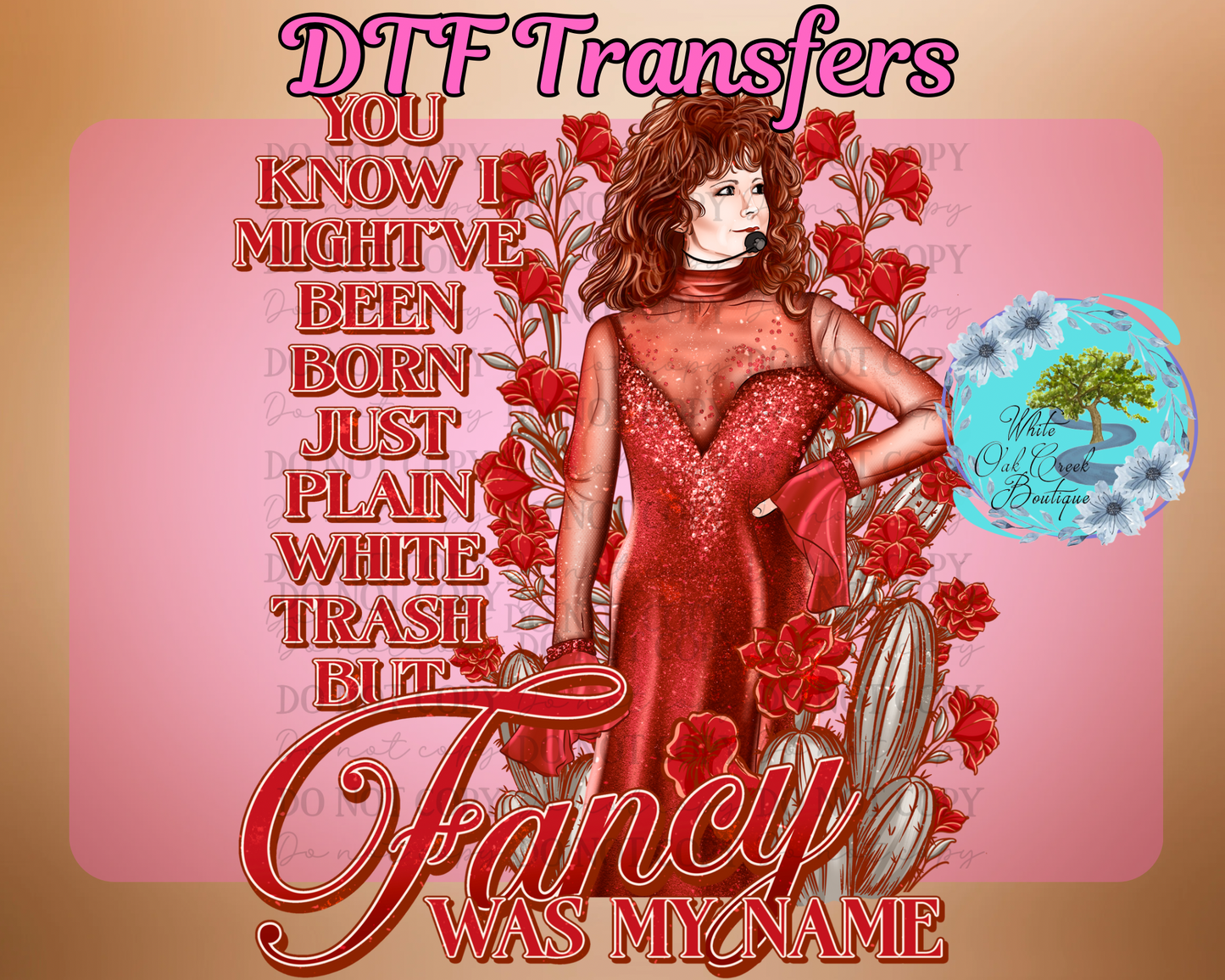 DTF Transfer Fancy
