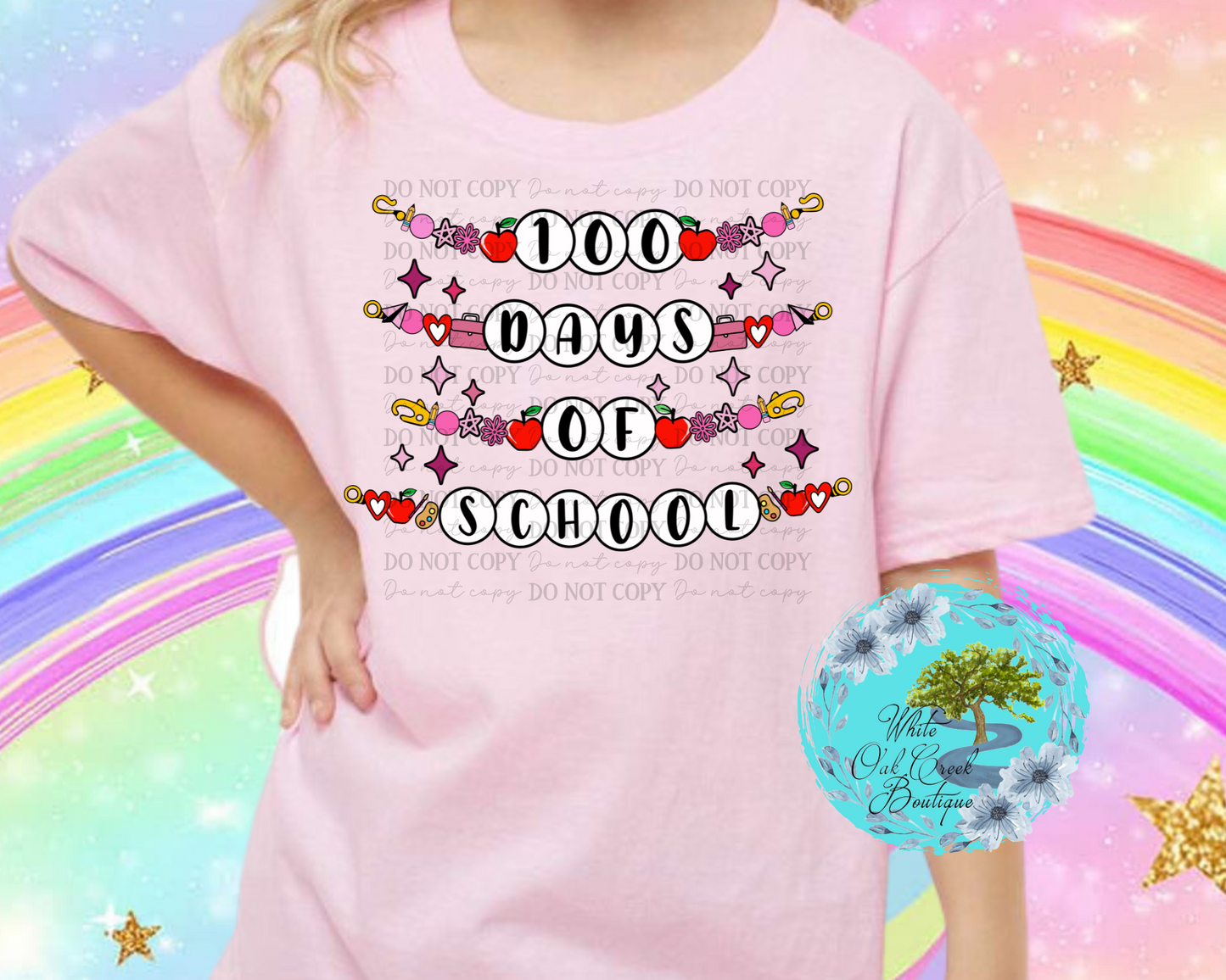Friendship Bracelet T-Shirt Youth 100 Days of School