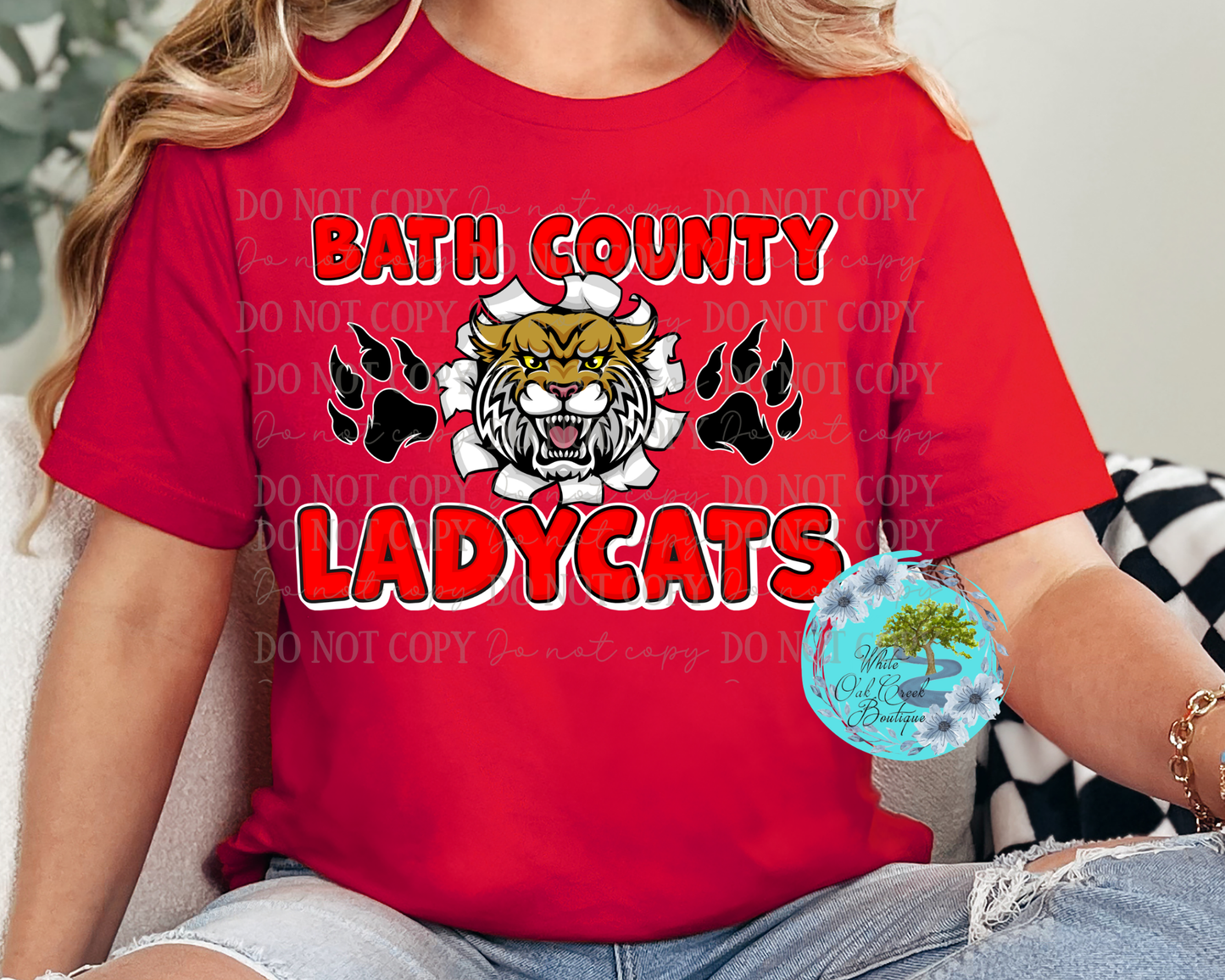 DTF Transfers Bath County Ladycats