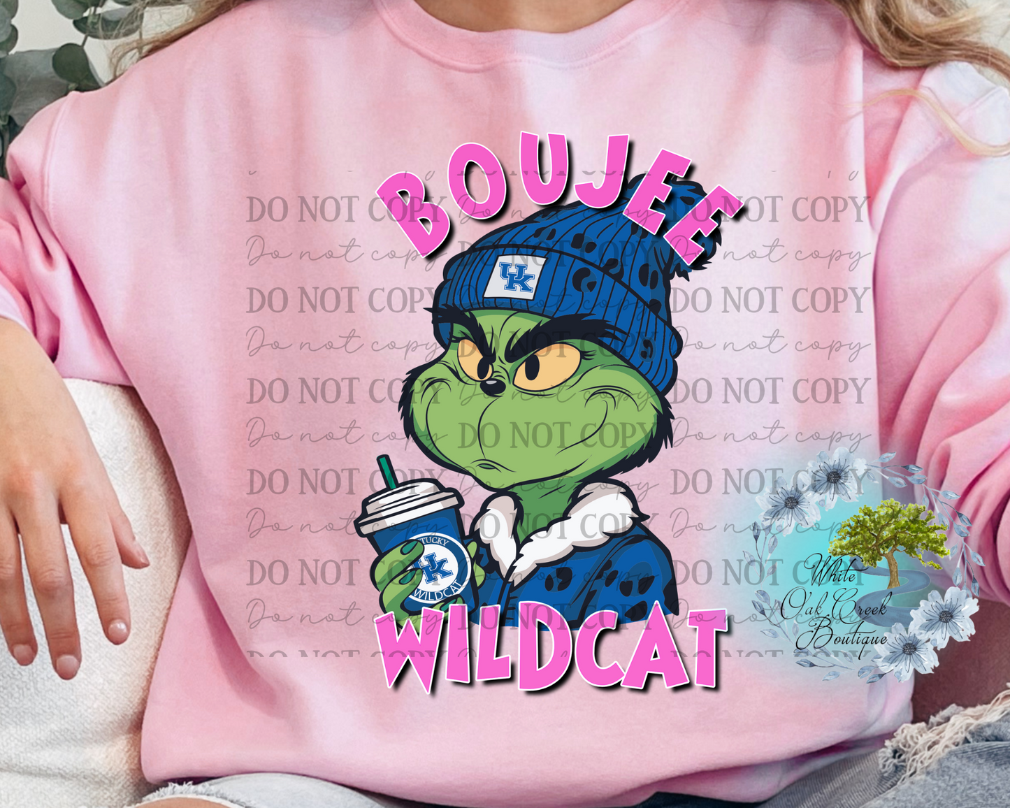 Boujee Wildcat Green Guy Sweatshirt