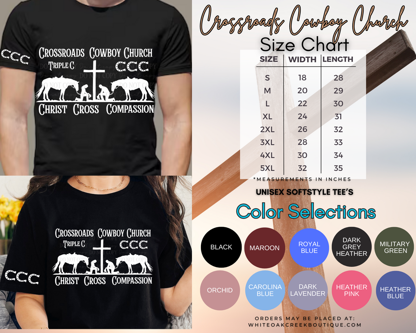 Crossroads Cowboy Church T-Shirt