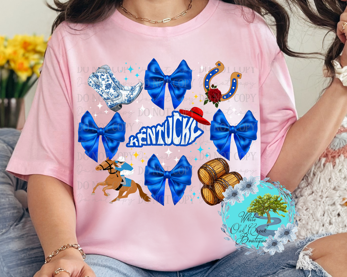 Kentucky Derby Coquette T-Shirt