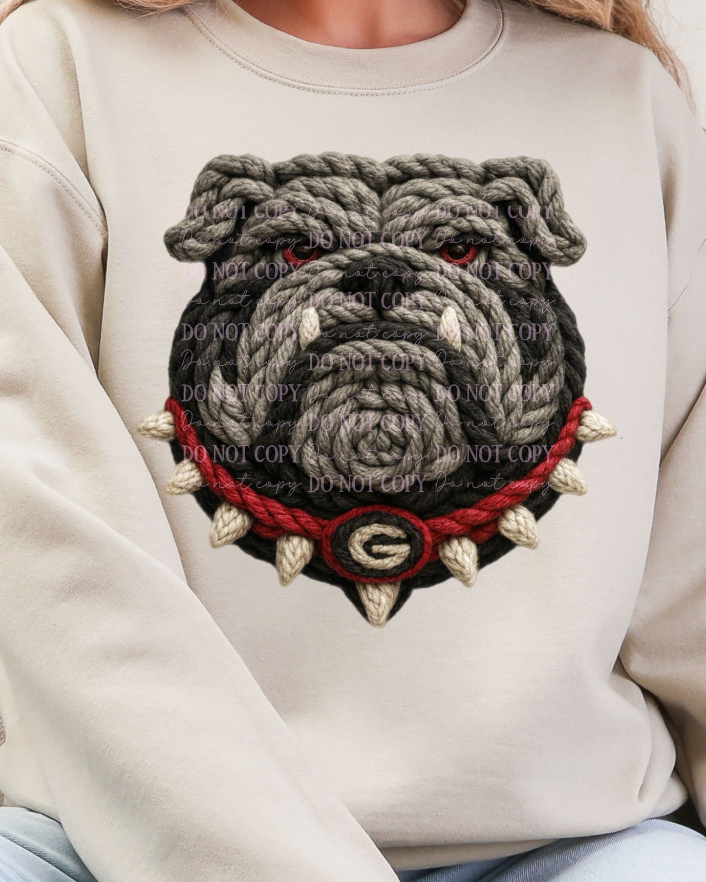 DTF Transfer Georgia Bulldogs Yarn