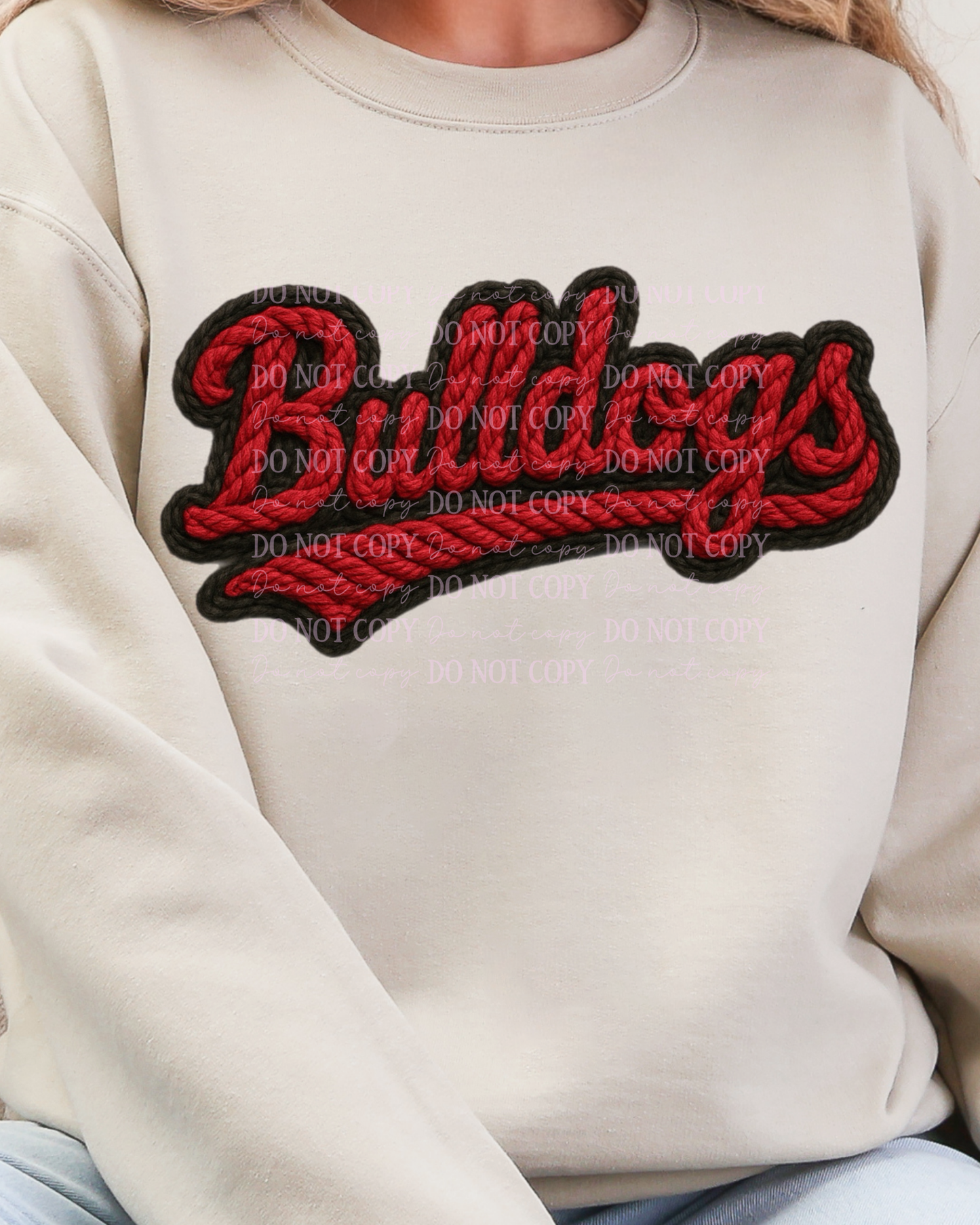 DTF Transfer Georgia Bulldogs Yarn