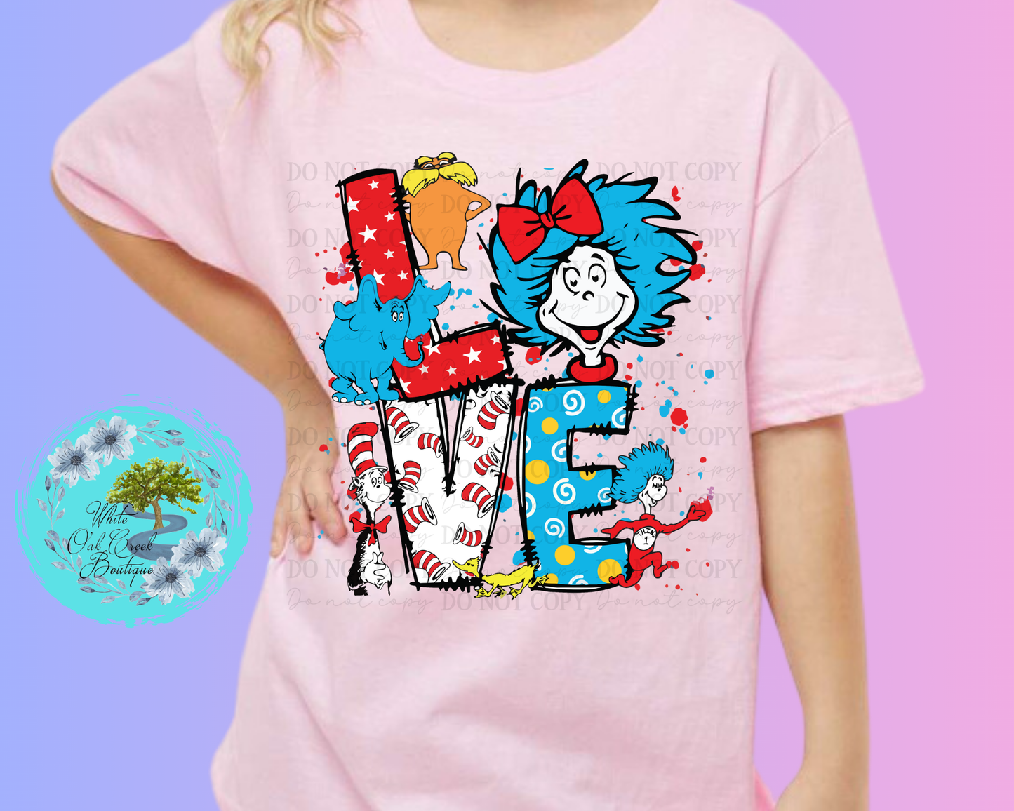 Reading Love Youth T-Shirt