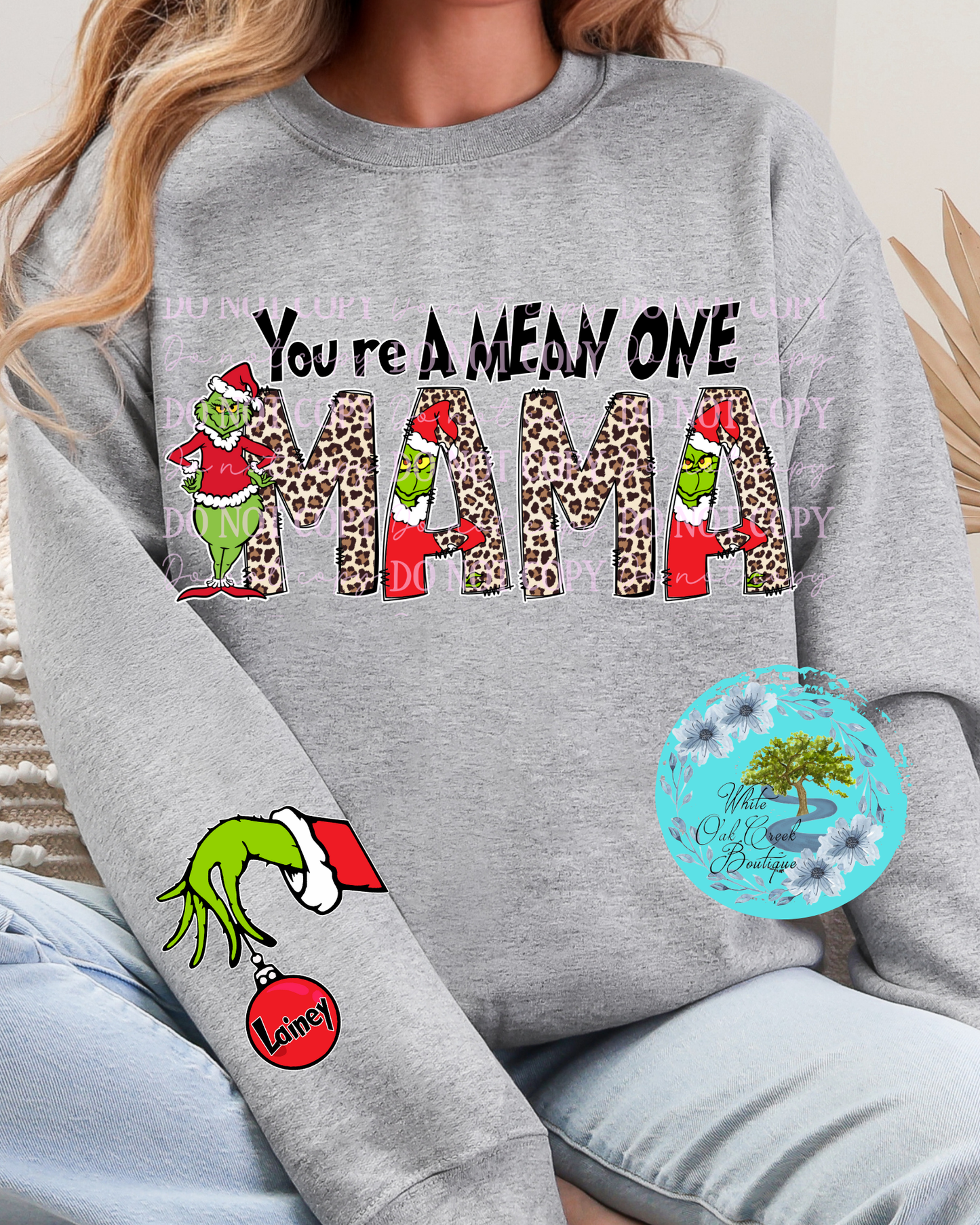 Grinch Mama Sweatshirt