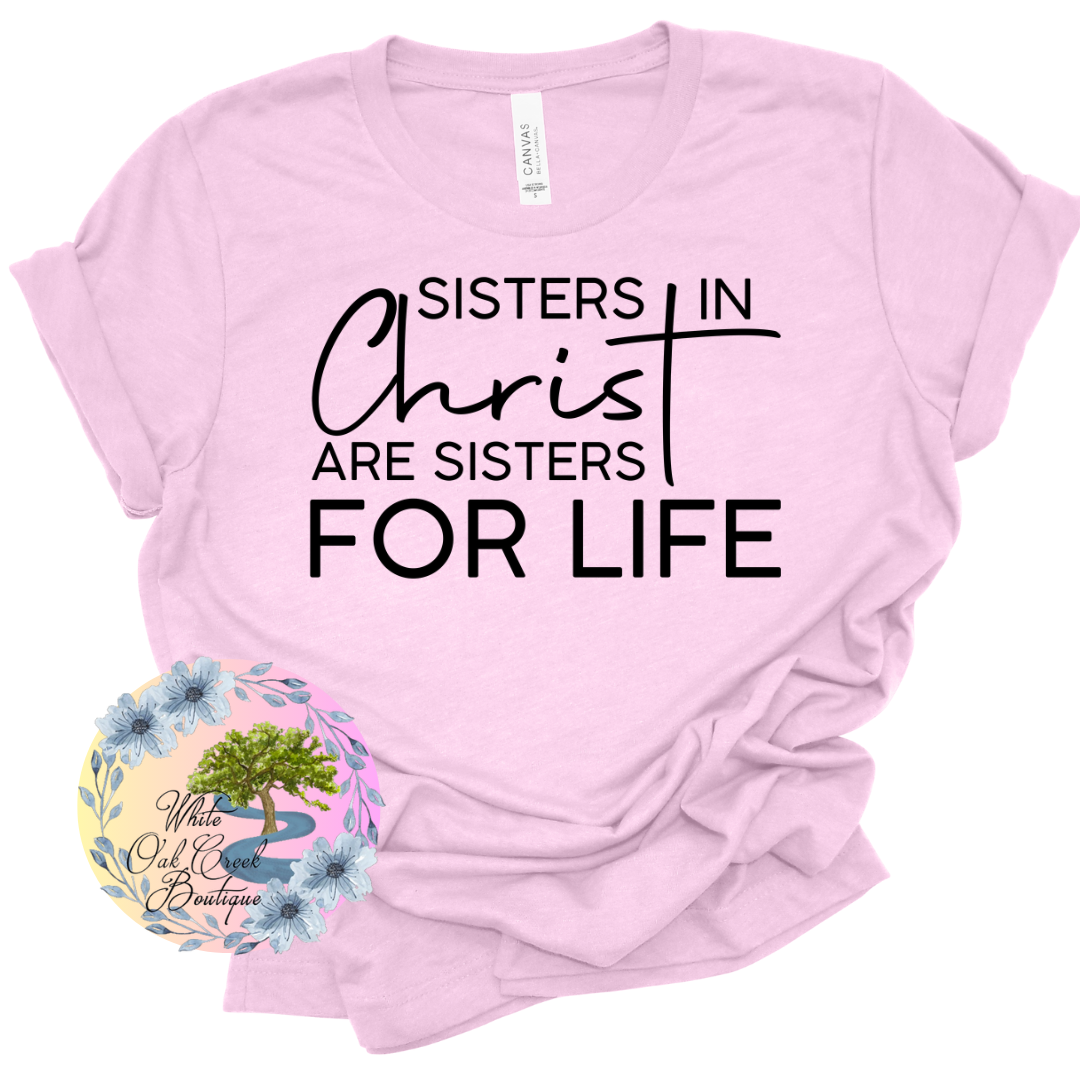 Sisters in Christ are sisters forever