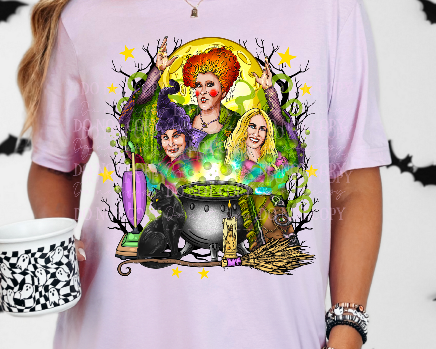 DTF Transfer Hocus Sisters