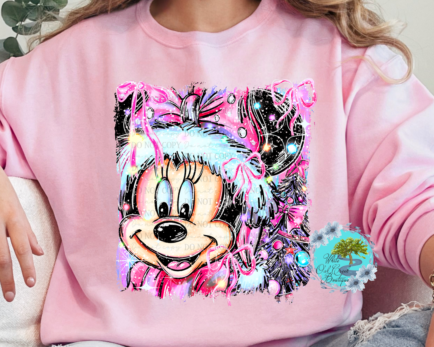 DTF Transfer Mouse Girl