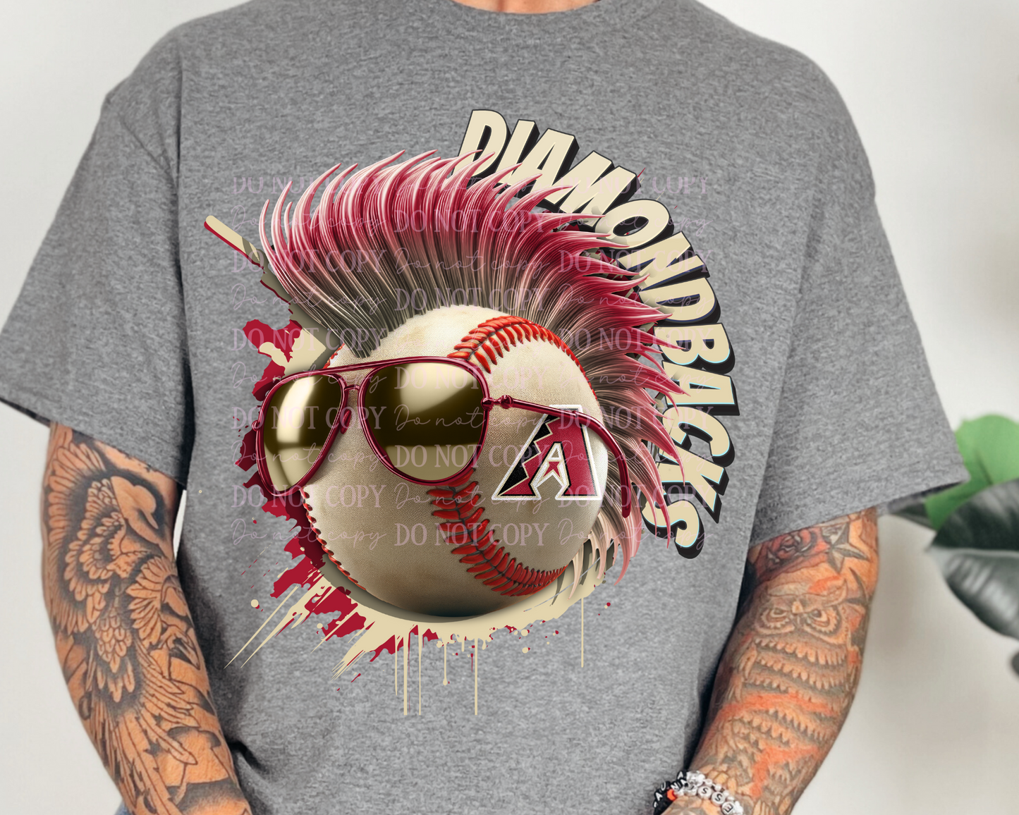 DTF Transfer Mohawk Diamond