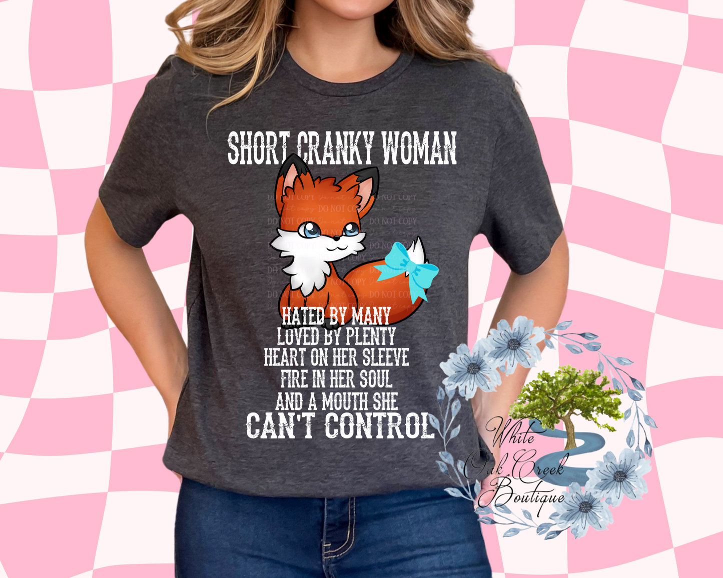 Short Cranky Woman T-Shirt