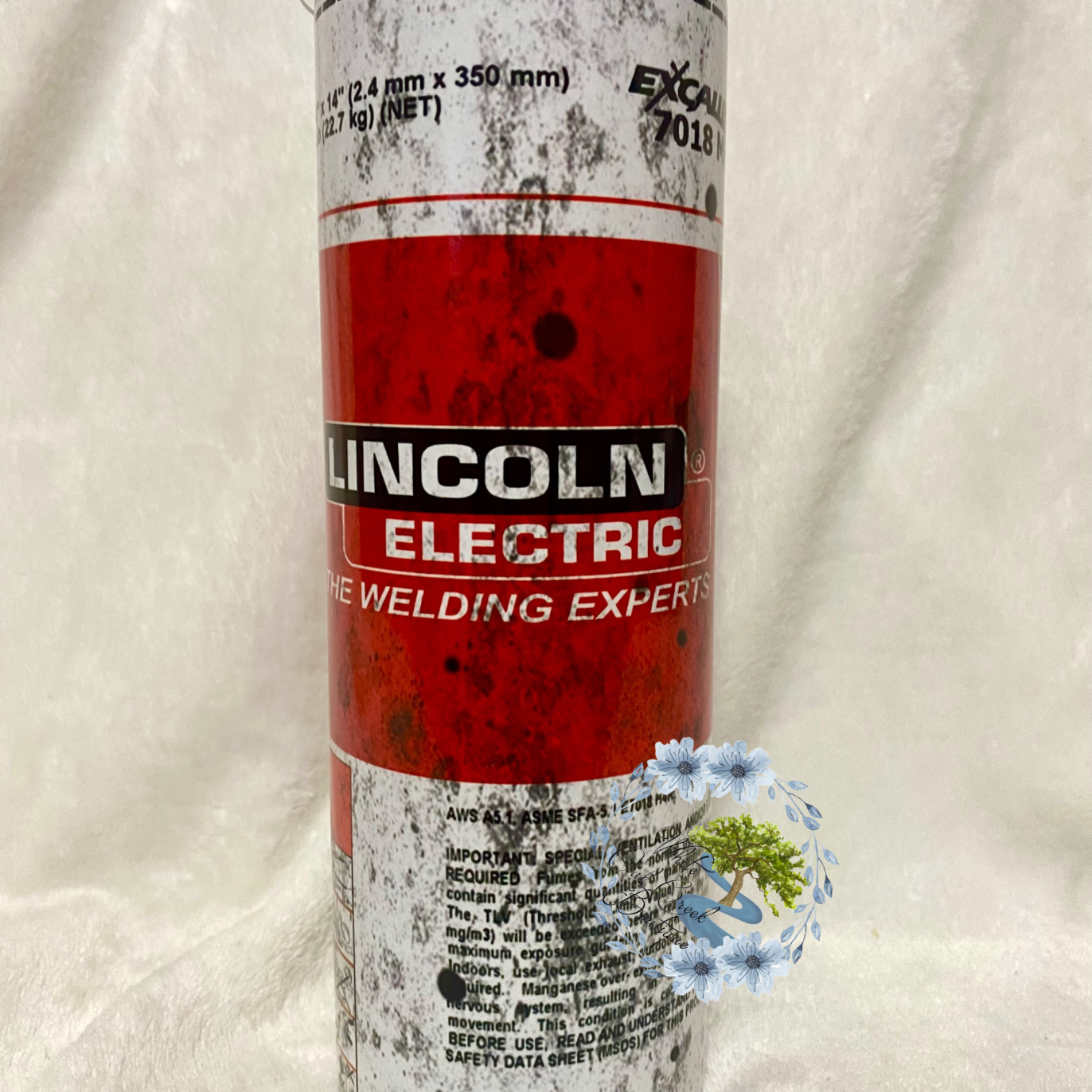 Lincoln Welding Rod Tumbler