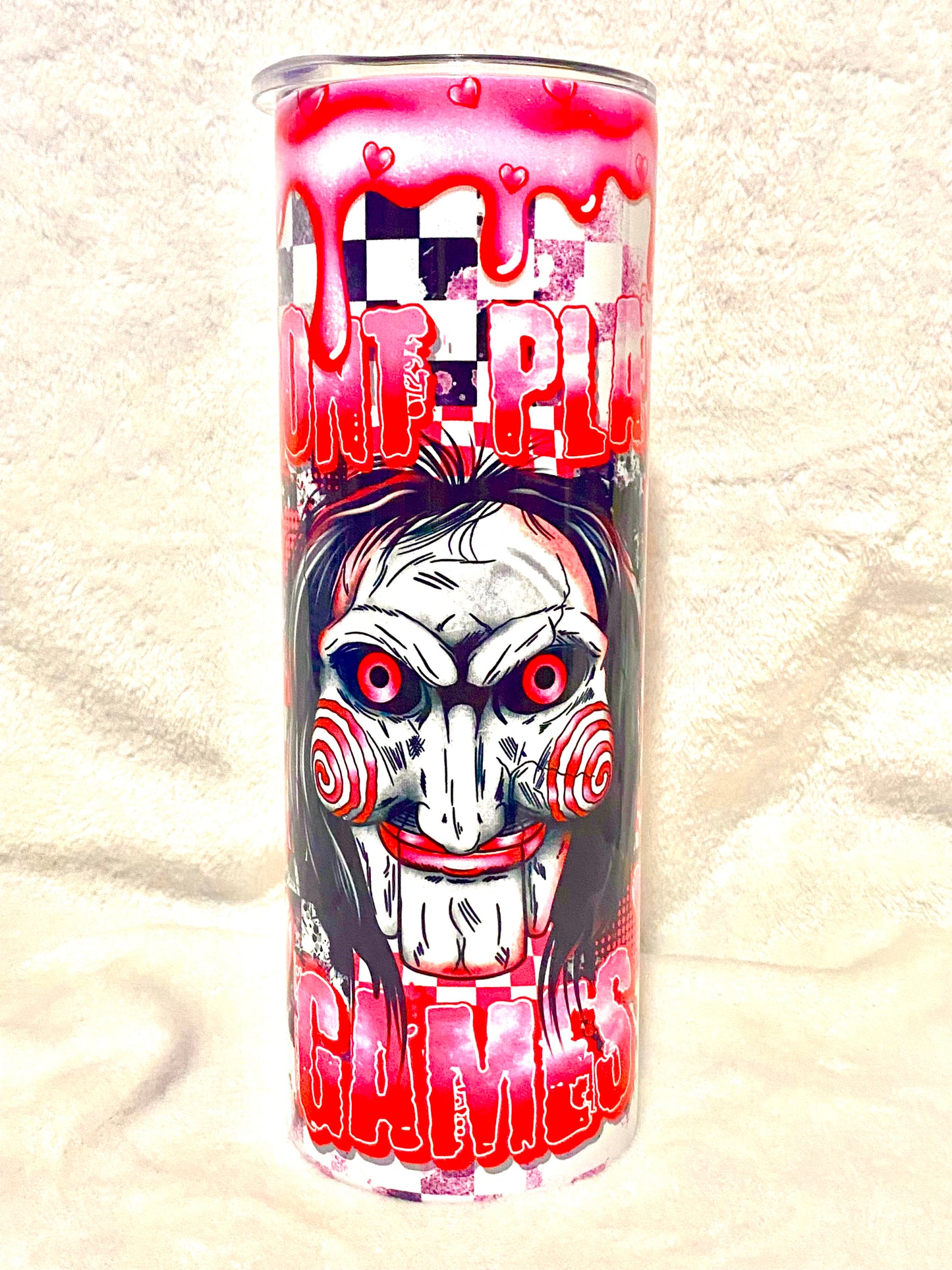 Saw Billy Puppet Tumbler