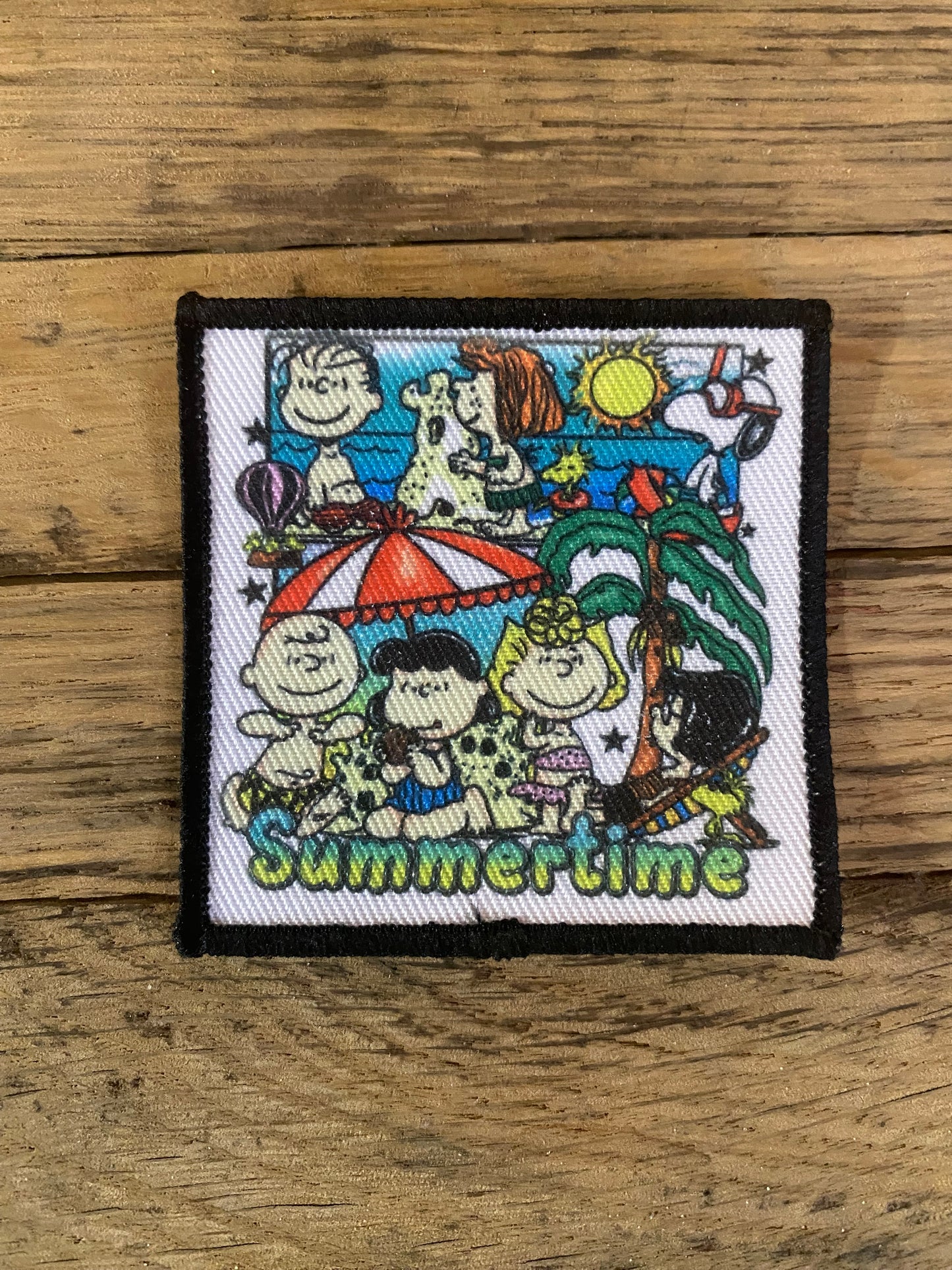 Snoopy 2 1/2” Square Trucker Hat Patch