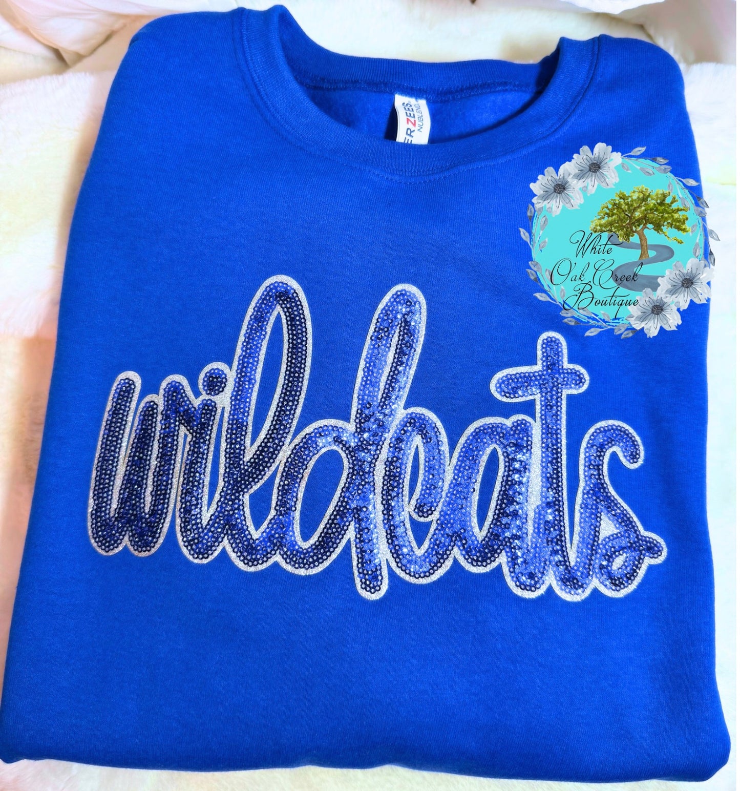Wildcat Sequin Sweatshirt
