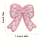 Mini Pink Bow Hat Patch