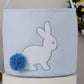Easter Basket Seersucker Embroidered Monogrammed