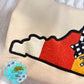 Kentucky Fall Chenille Sweatshirt Candy Corn