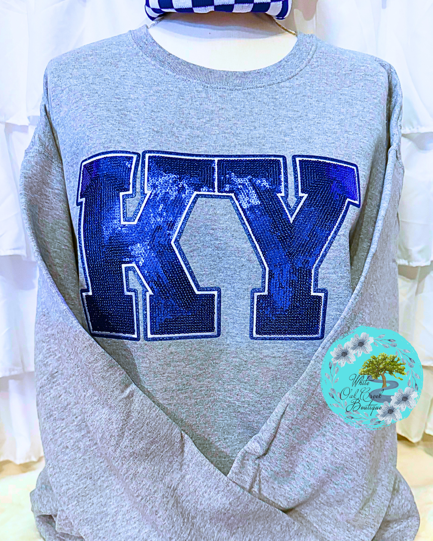 Kentucky Sequin Sweatshirt