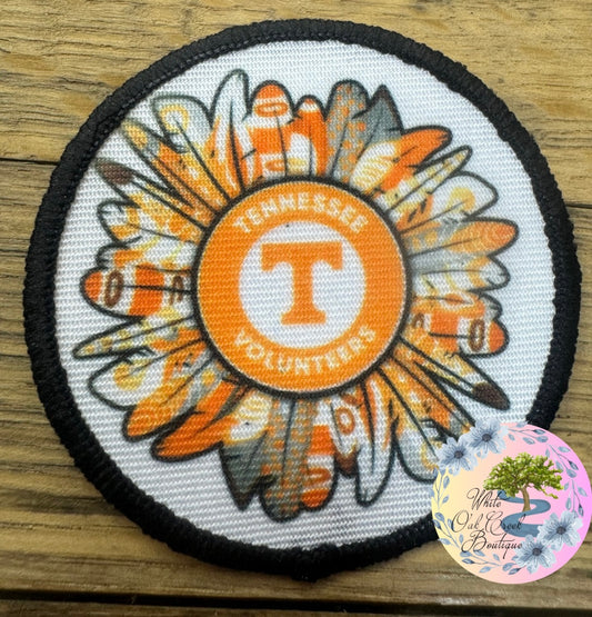 Tennessee Sunflower 2 1/2”Round Trucker Hat Patch