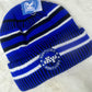 Kentucky Black Stripe Beanie Toboggan Sherpa lined