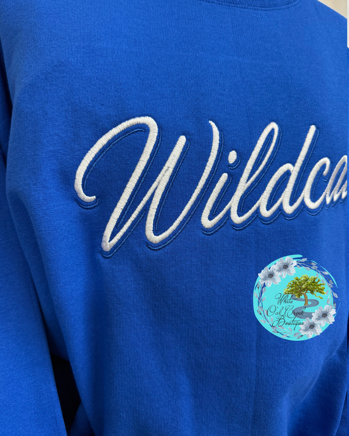 Wildcats Embroidered Sweatshirt