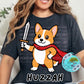 Corgi Medieval T-Shirt