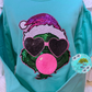 Grinch Bubble Gum Sequin Sweatshirt