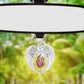 Angel Wings Photo Car Charm