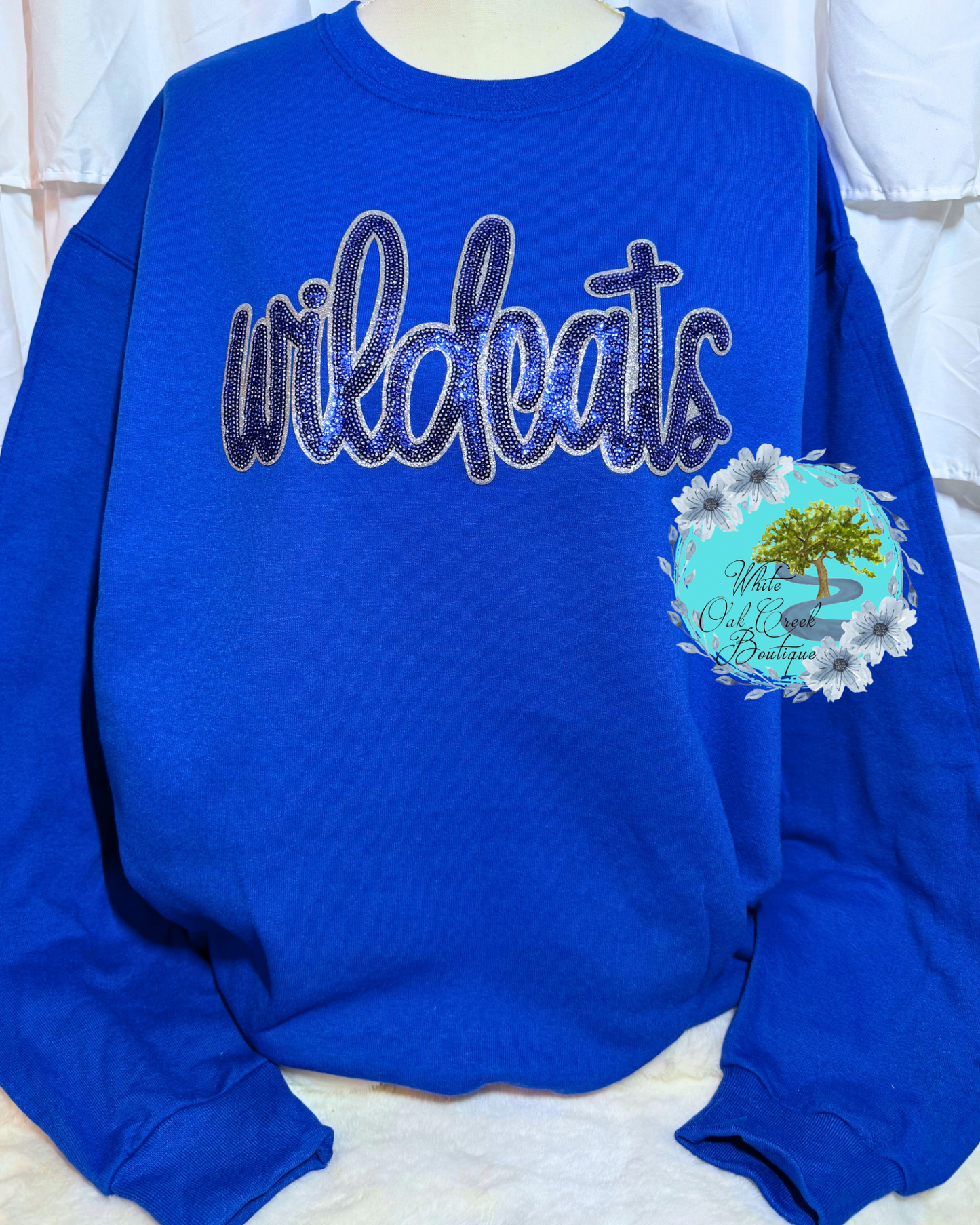 Wildcat Sequin Sweatshirt
