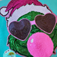 Grinch Bubble Gum Sequin Sweatshirt