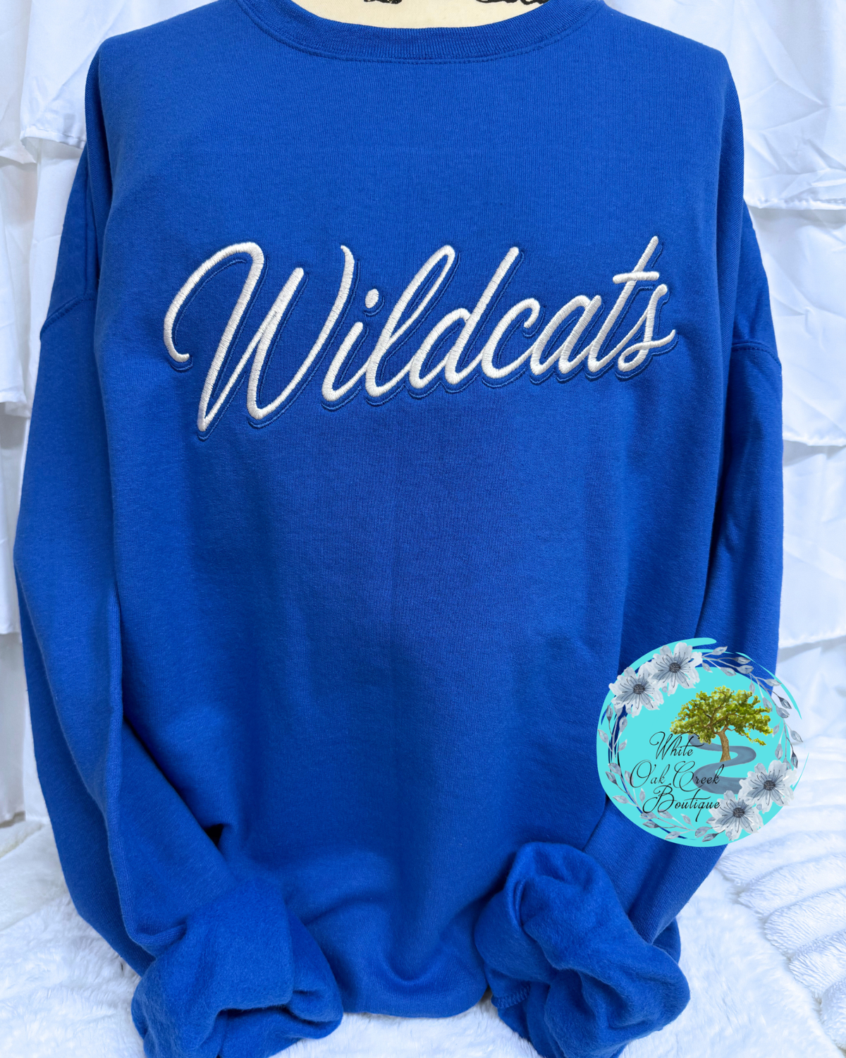 Wildcats Embroidered Sweatshirt