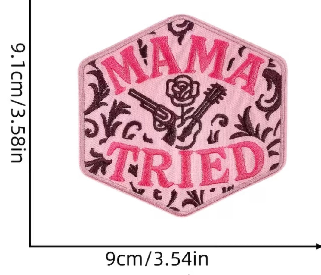 Mama Tried Hat Patch