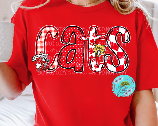 Bath County Wildcats CATS T-Shirt