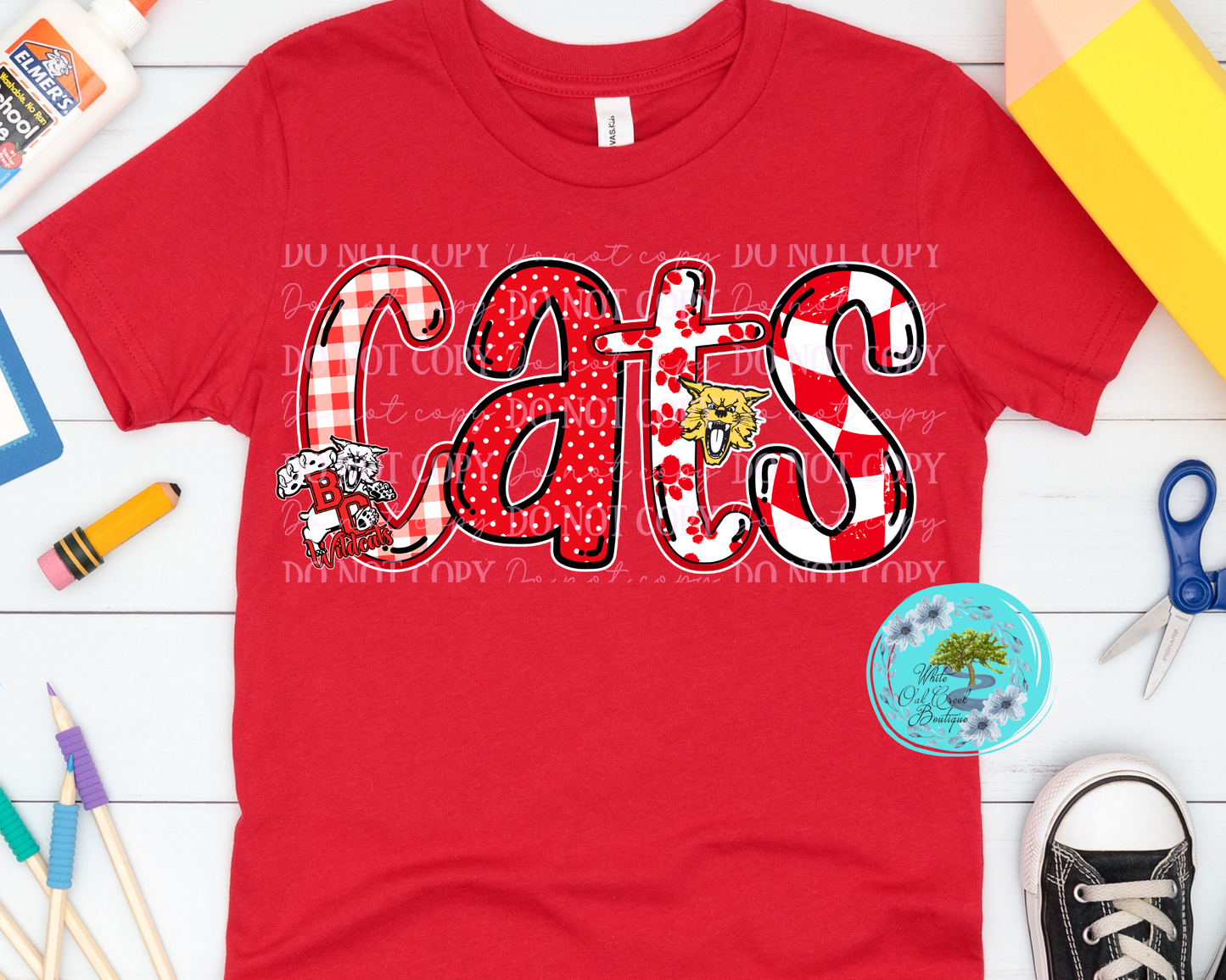 Bath County Wildcats CATS T-Shirt