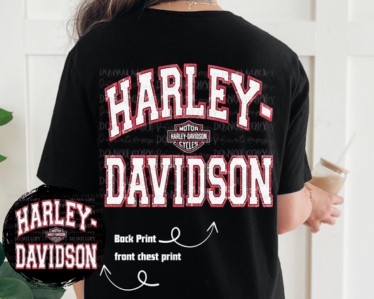 HD Block Red T-Shirt