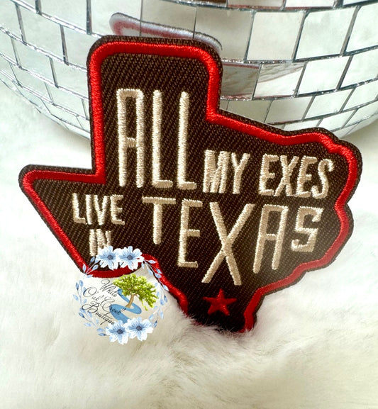 Texas Exes Embroidered Hat Patch