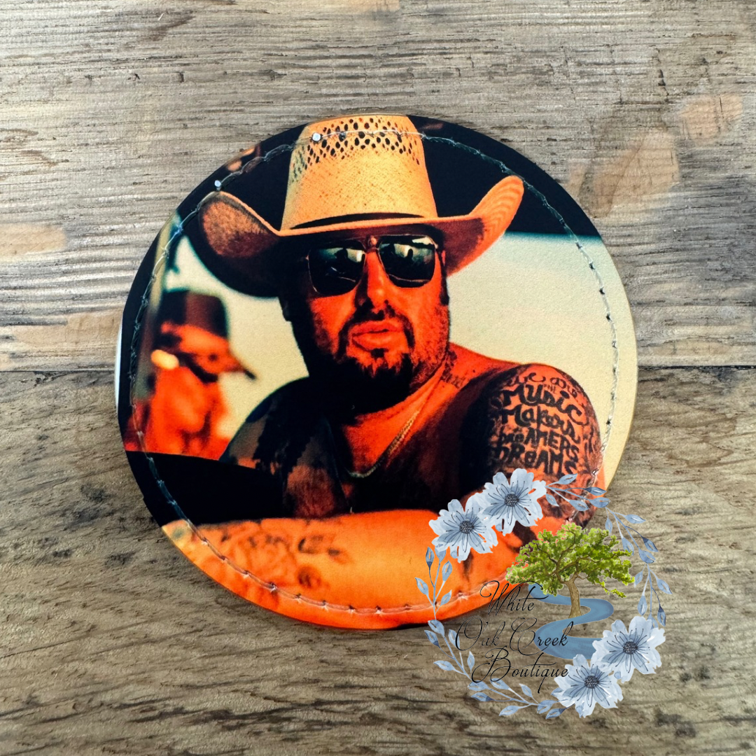 Koe Cowboy 2 1/2” Round Trucker Hat Patch